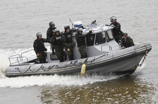Russia Riot Police Drills