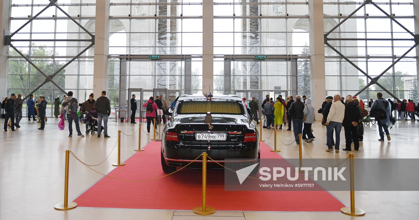 Russia Presidential Cars Exhibition