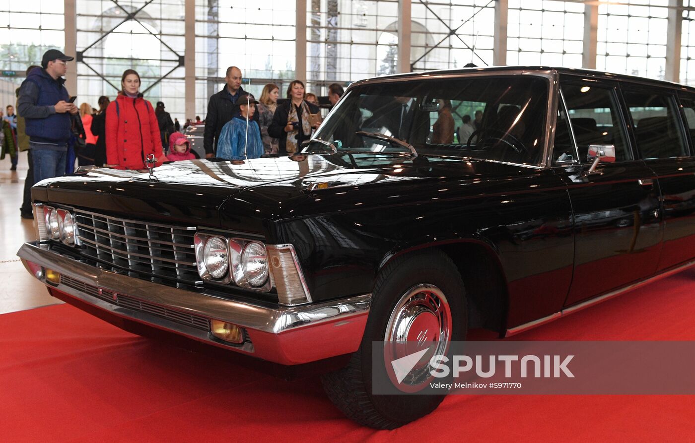 Russia Presidential Cars Exhibition