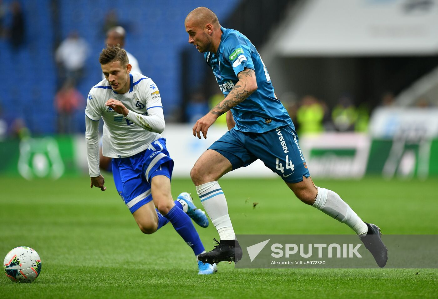 Russia Soccer Premier-League Dynamo - Zenit