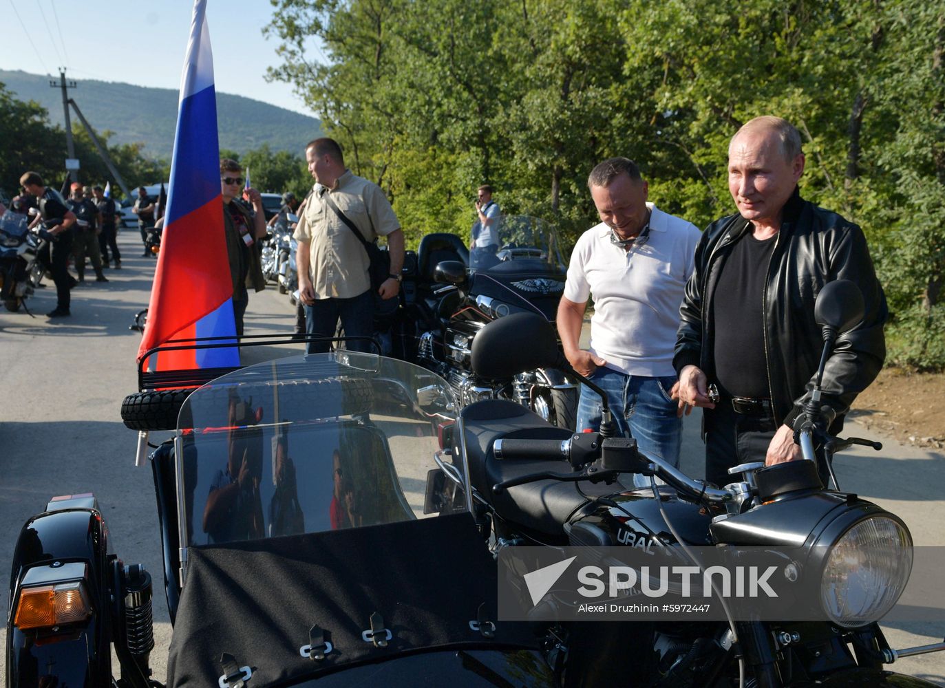 Russia Putin Crimea Bike Festival