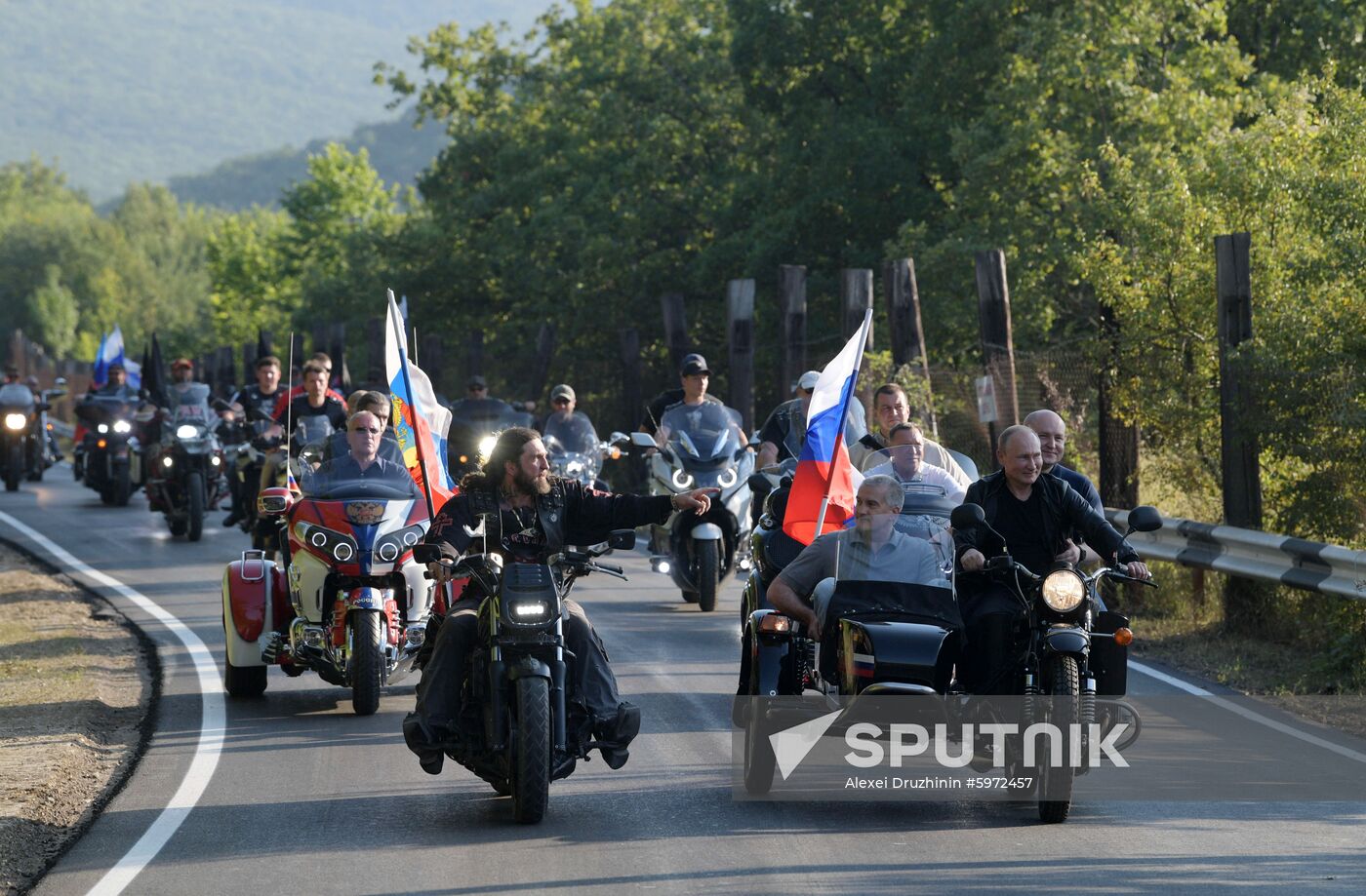 Russia Putin Crimea Bike Festival