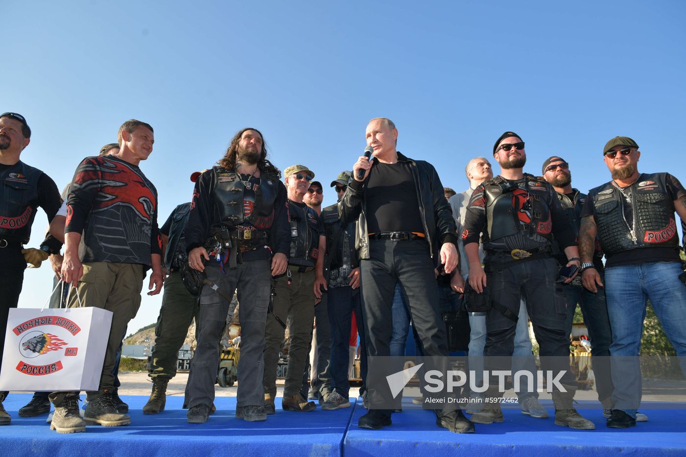 Russia Putin Crimea Bike Festival