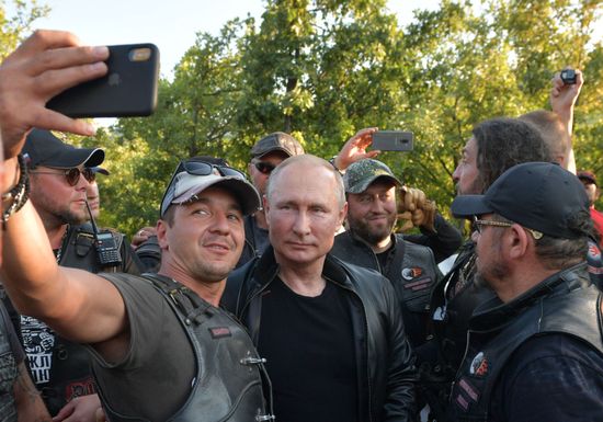 Russia Putin Crimea Bike Festival