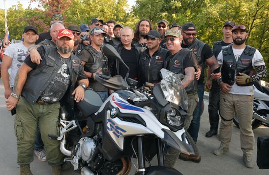 Russia Putin Crimea Bike Festival