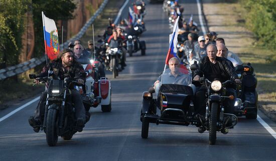 Russia Putin Crimea Bike Festival