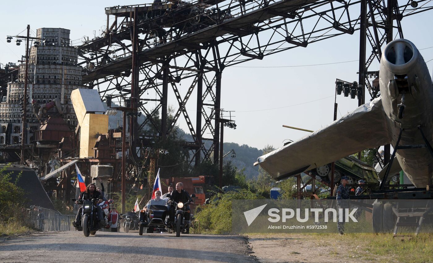 Russia Putin Crimea Bike Festival