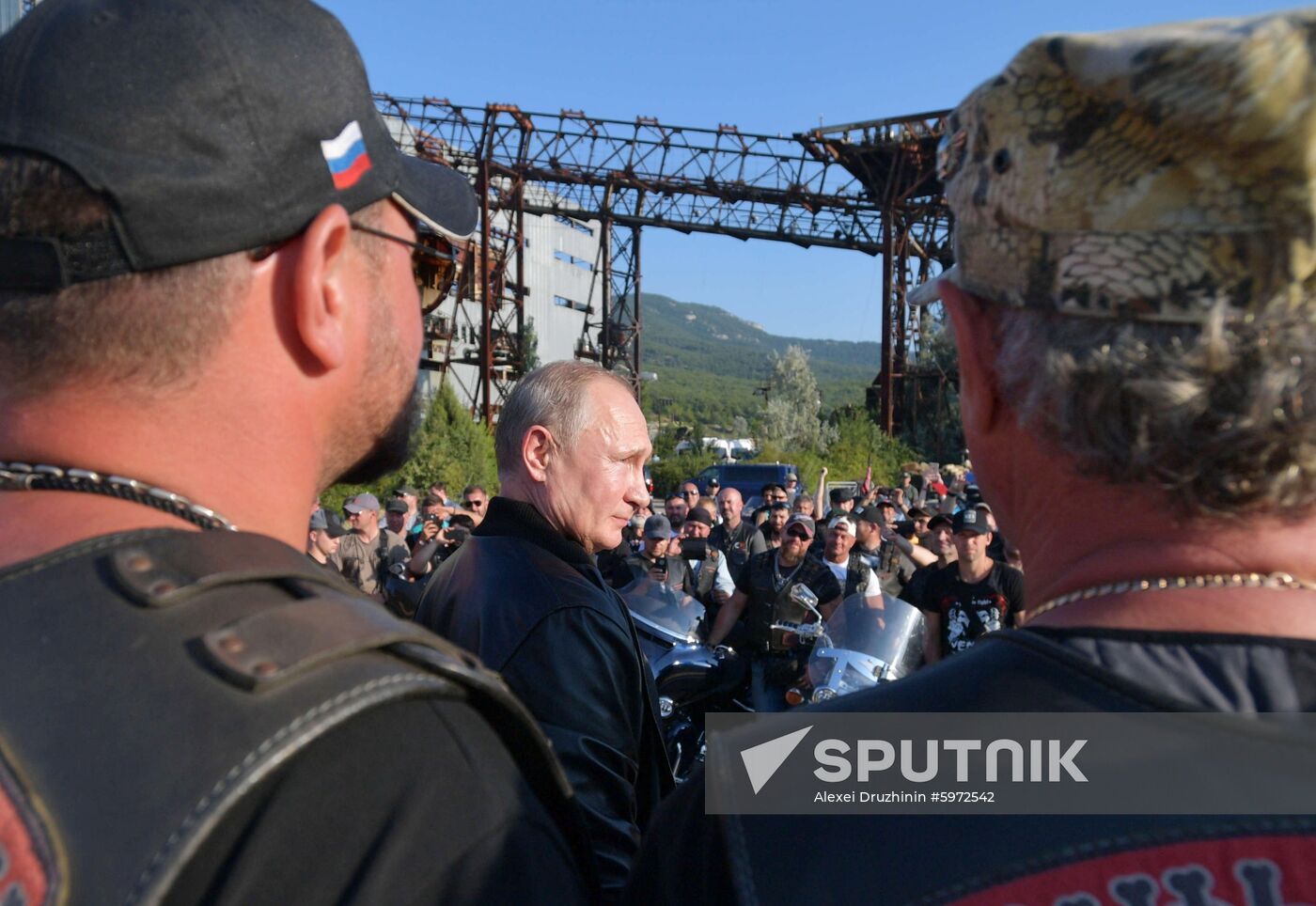 Russia Putin Crimea Bike Festival