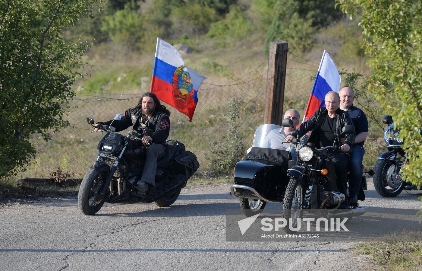 Russia Putin Crimea Bike Festival