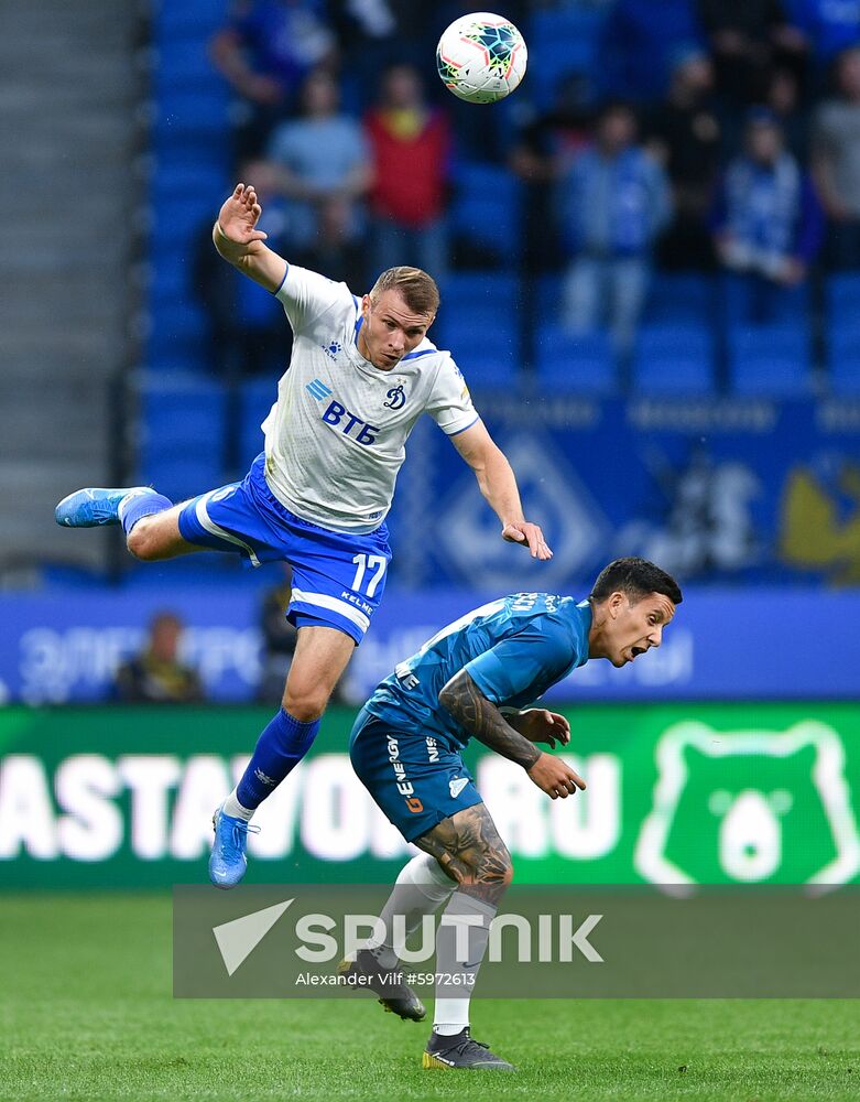 Russia Soccer Premier-League Dynamo - Zenit