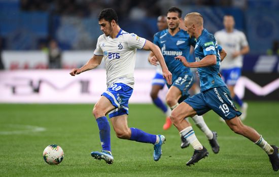 Russia Soccer Premier-League Dynamo - Zenit