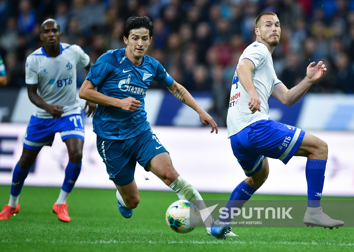 Russia Soccer Premier-League Dynamo - Zenit