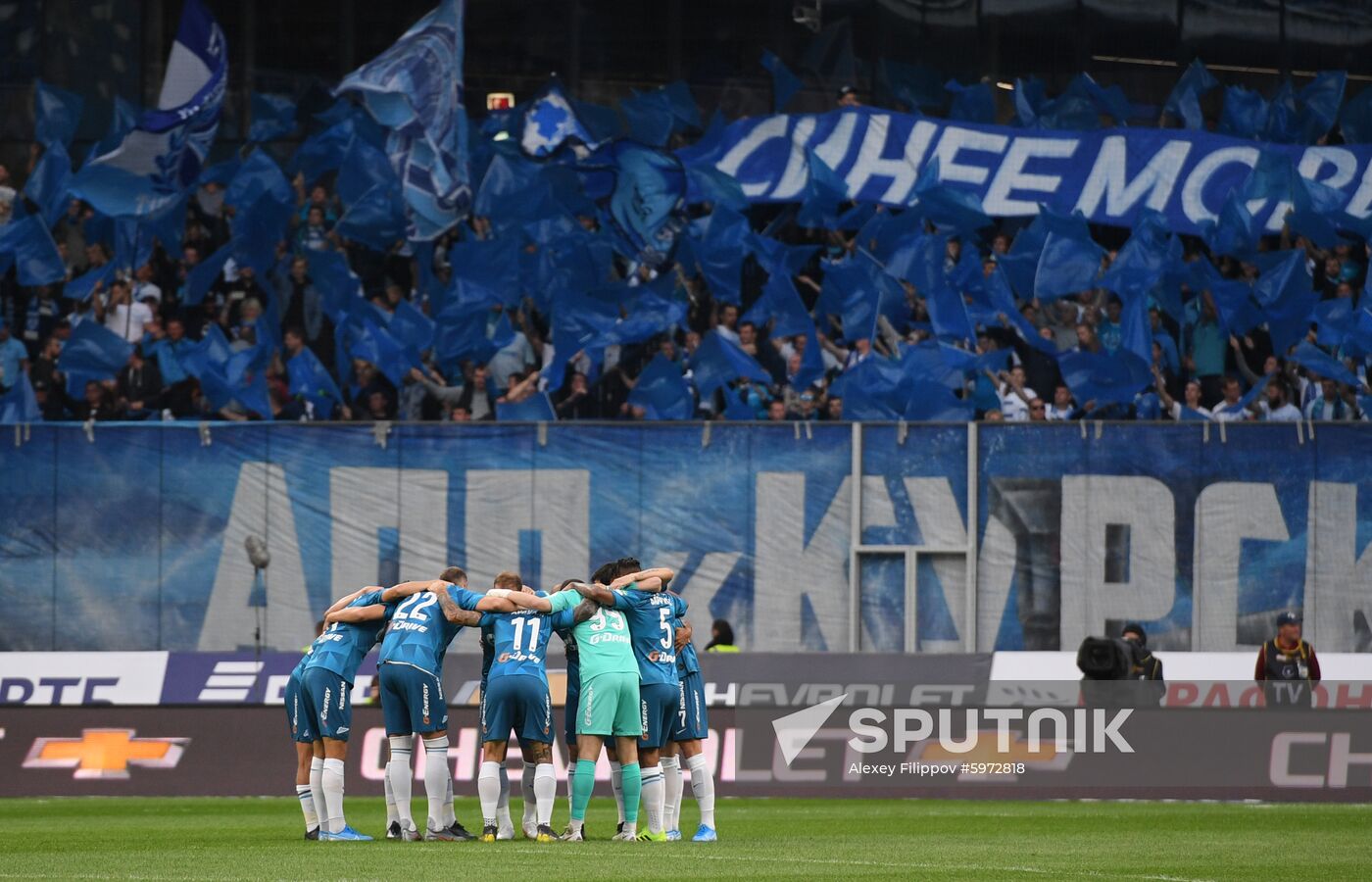 Russia Soccer Premier-League Dynamo - Zenit