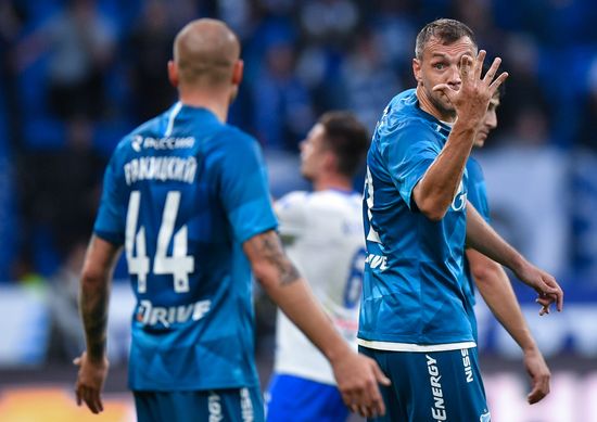 Russia Soccer Premier-League Dynamo - Zenit
