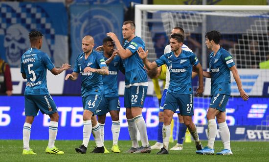 Russia Soccer Premier-League Dynamo - Zenit
