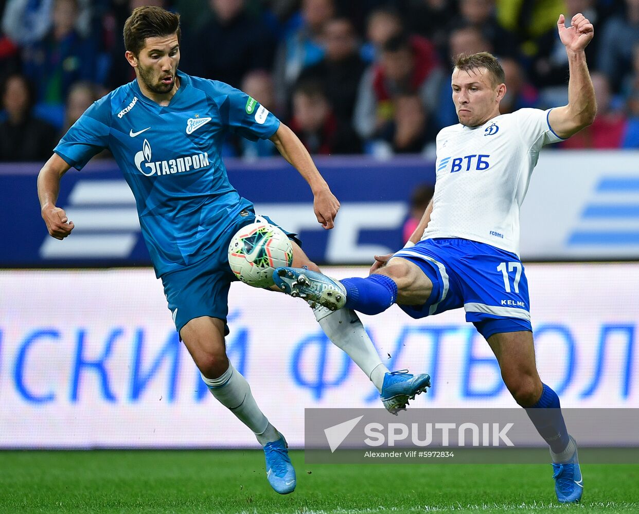 Russia Soccer Premier-League Dynamo - Zenit