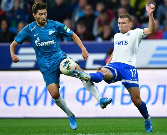 Russia Soccer Premier-League Dynamo - Zenit