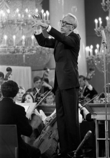Conductor Dmitry Kabalevsky