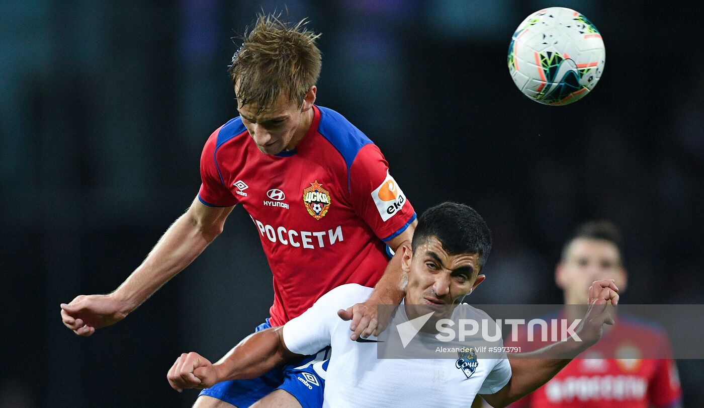 Russia Soccer Premier-League CSKA - Sochi