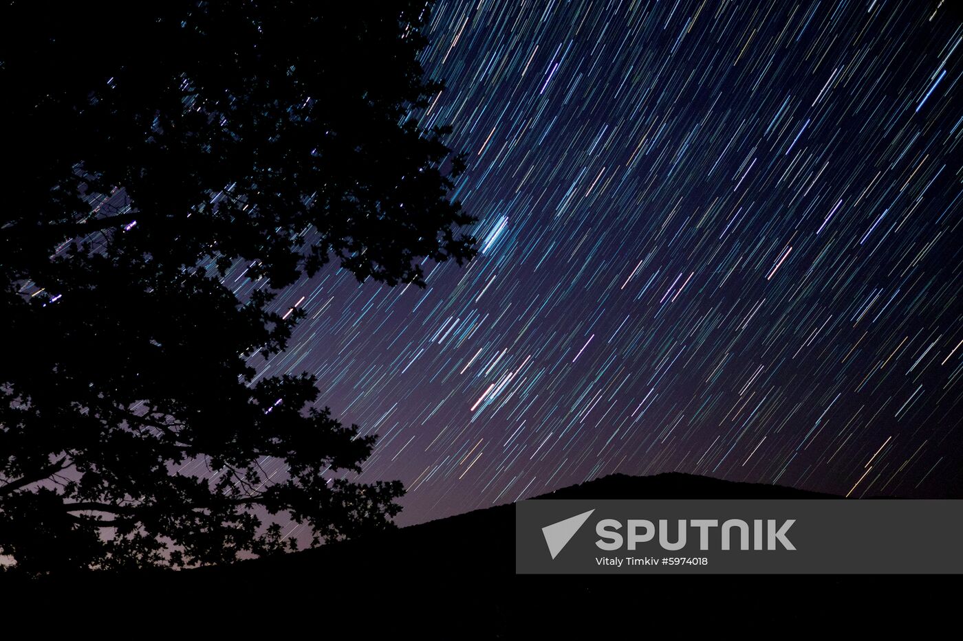 Russia Perseid Meteor Shower