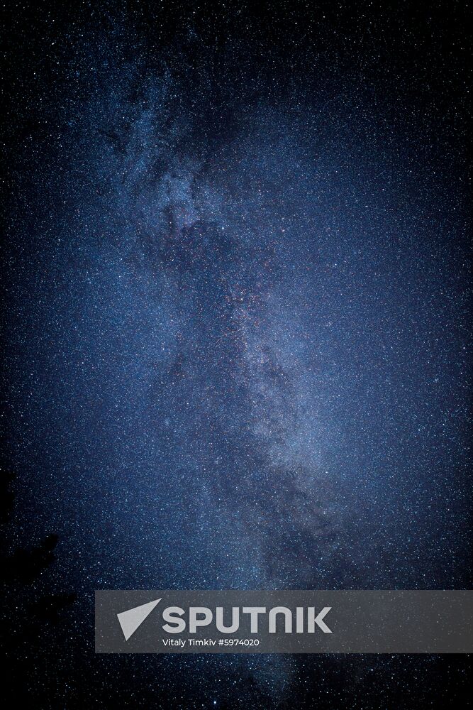 Russia Perseid Meteor Shower