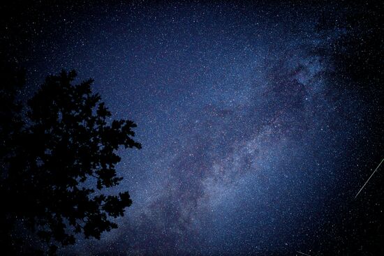 Russia Perseid Meteor Shower