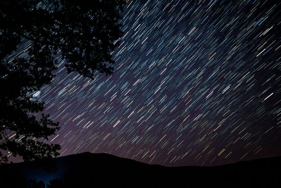 Russia Perseid Meteor Shower