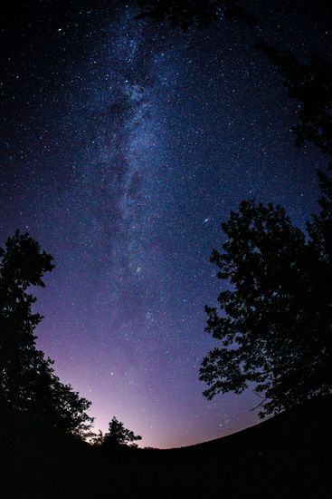 Russia Perseid Meteor Shower