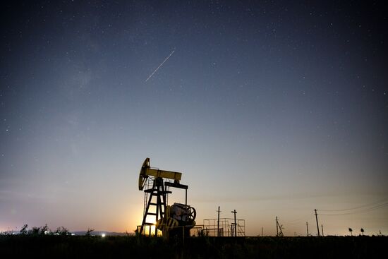 Russia Perseid Meteor Shower