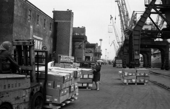 Kaliningrad fish port