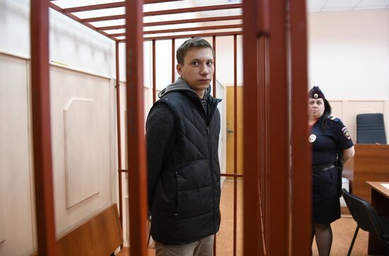 Russia Protests Court