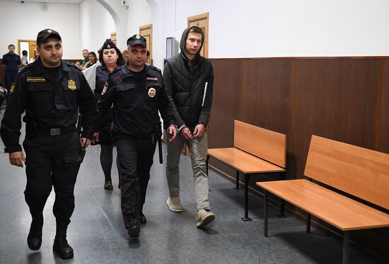 Russia Protests Court