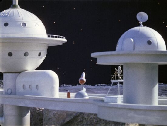 Scene from Moon film