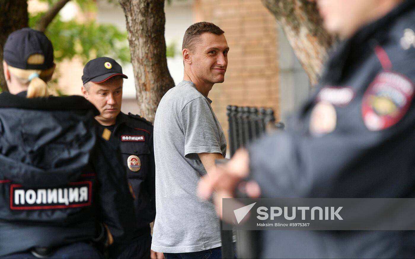 Russia Protests Court