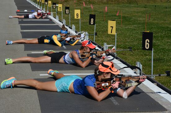 Russia Biathlon Training