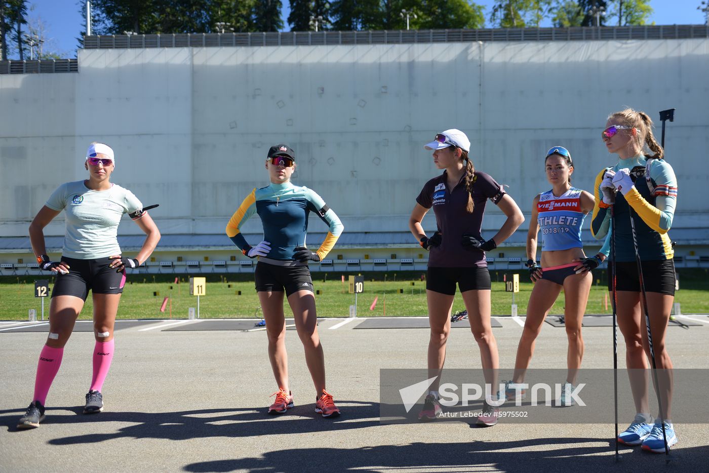Russia Biathlon Training