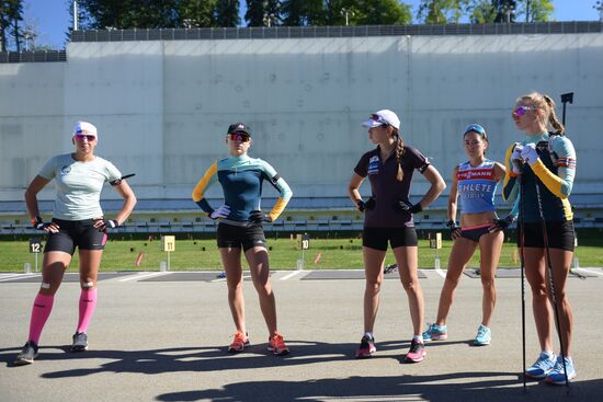 Russia Biathlon Training