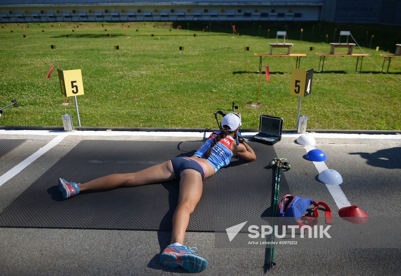 Russia Biathlon Training