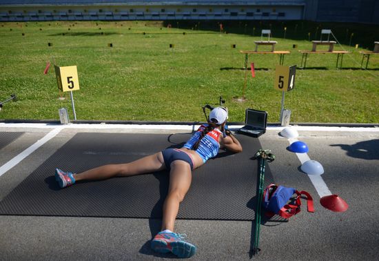 Russia Biathlon Training