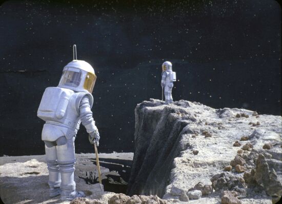 Still from film 'The Moon'