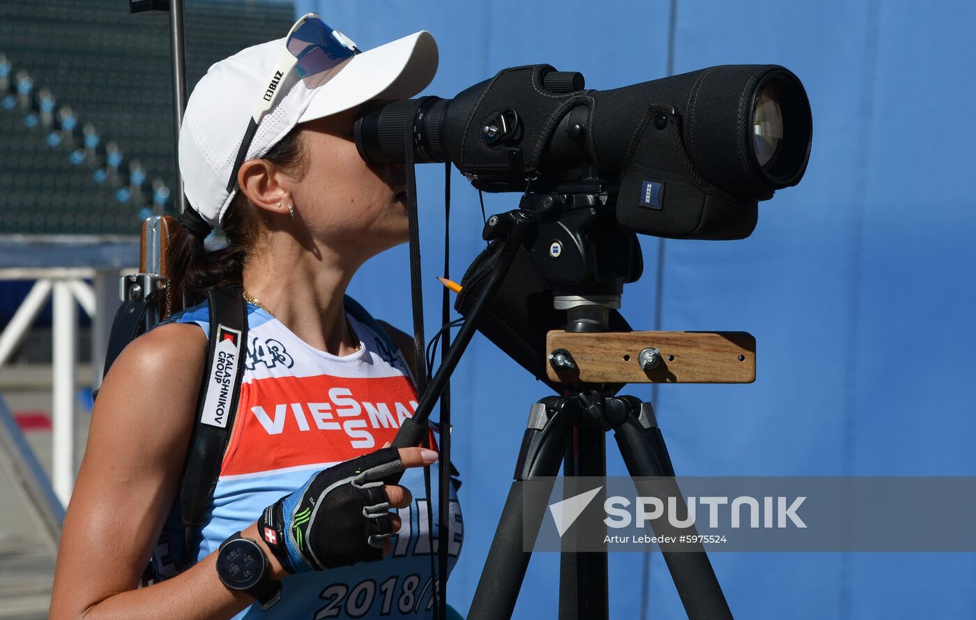 Russia Biathlon Training