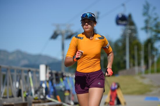 Russia Biathlon Training