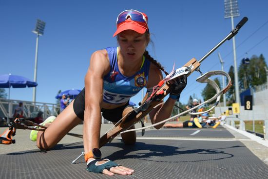 Russia Biathlon Training