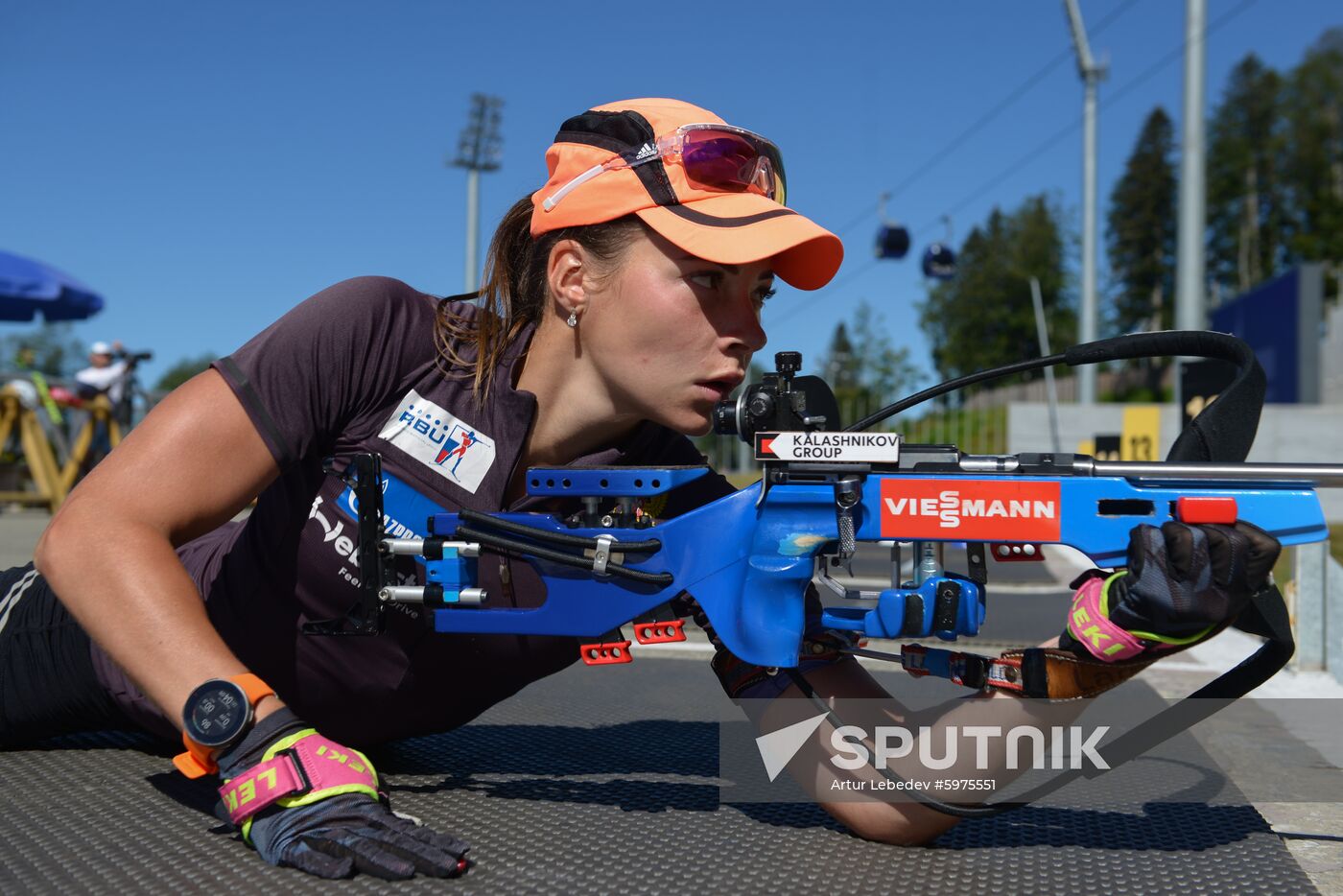 Russia Biathlon Training