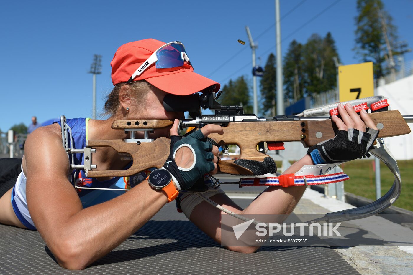 Russia Biathlon Training