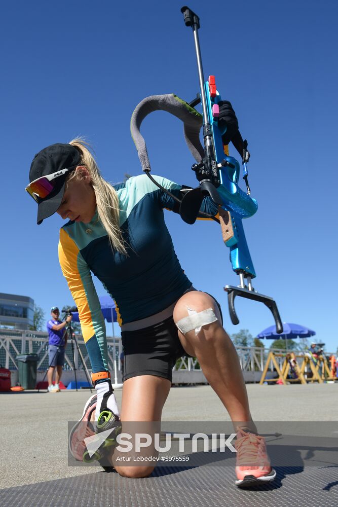 Russia Biathlon Training