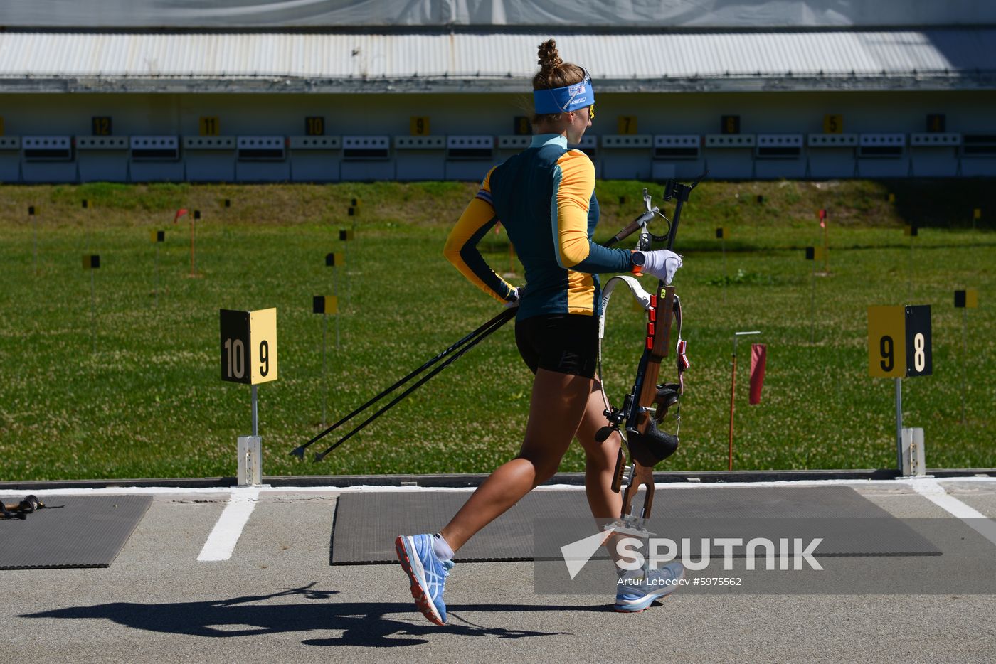 Russia Biathlon Training