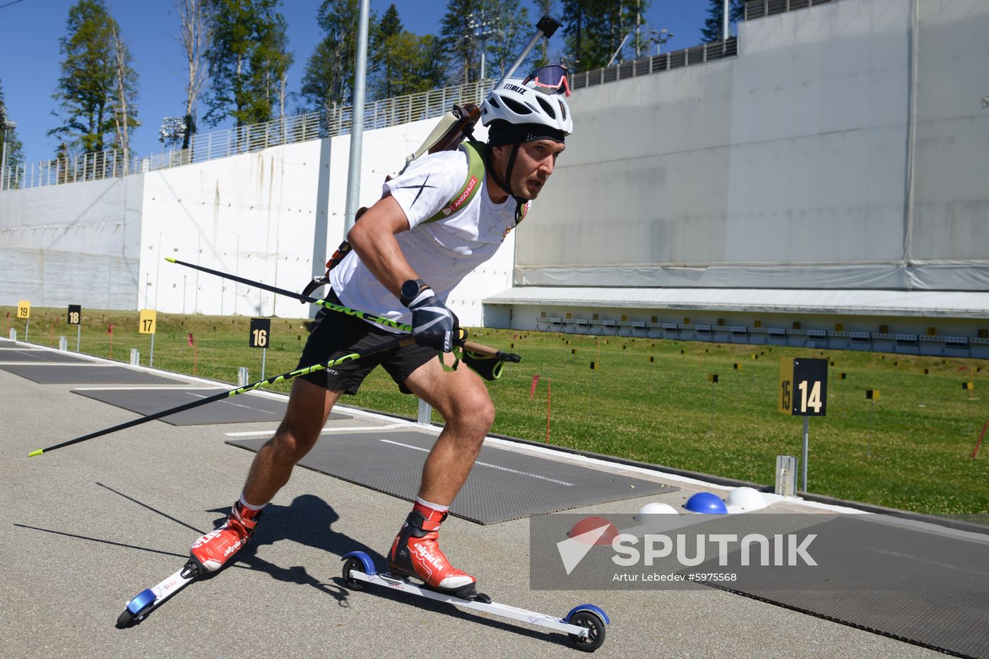 Russia Biathlon Training