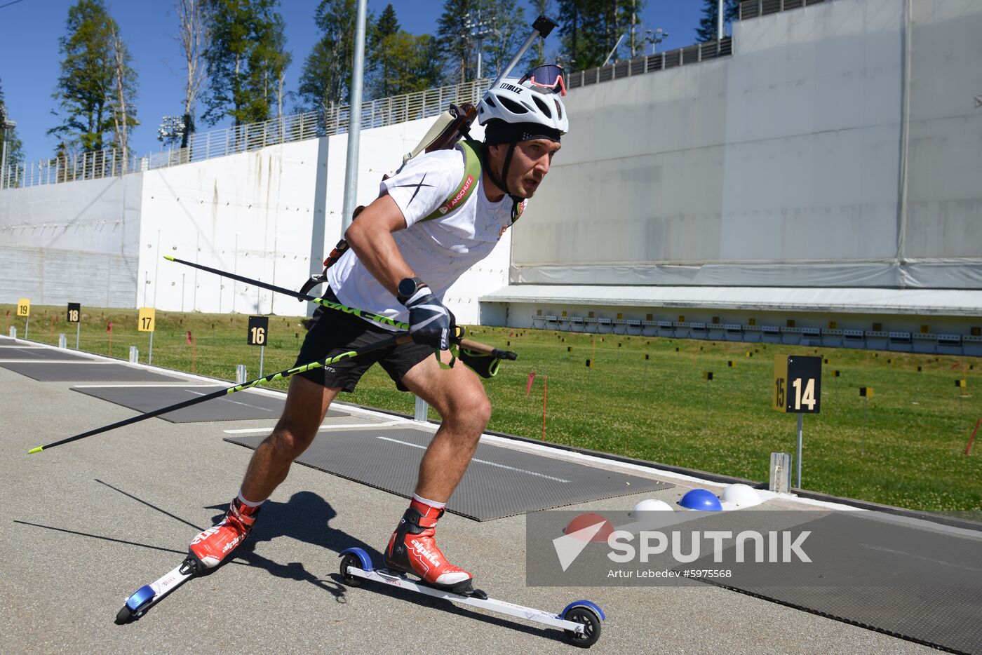 Russia Biathlon Training