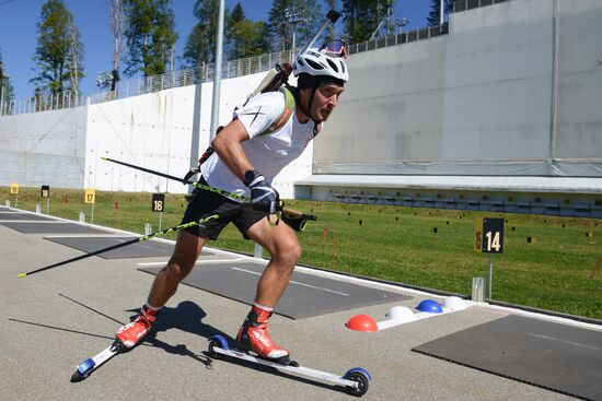 Russia Biathlon Training
